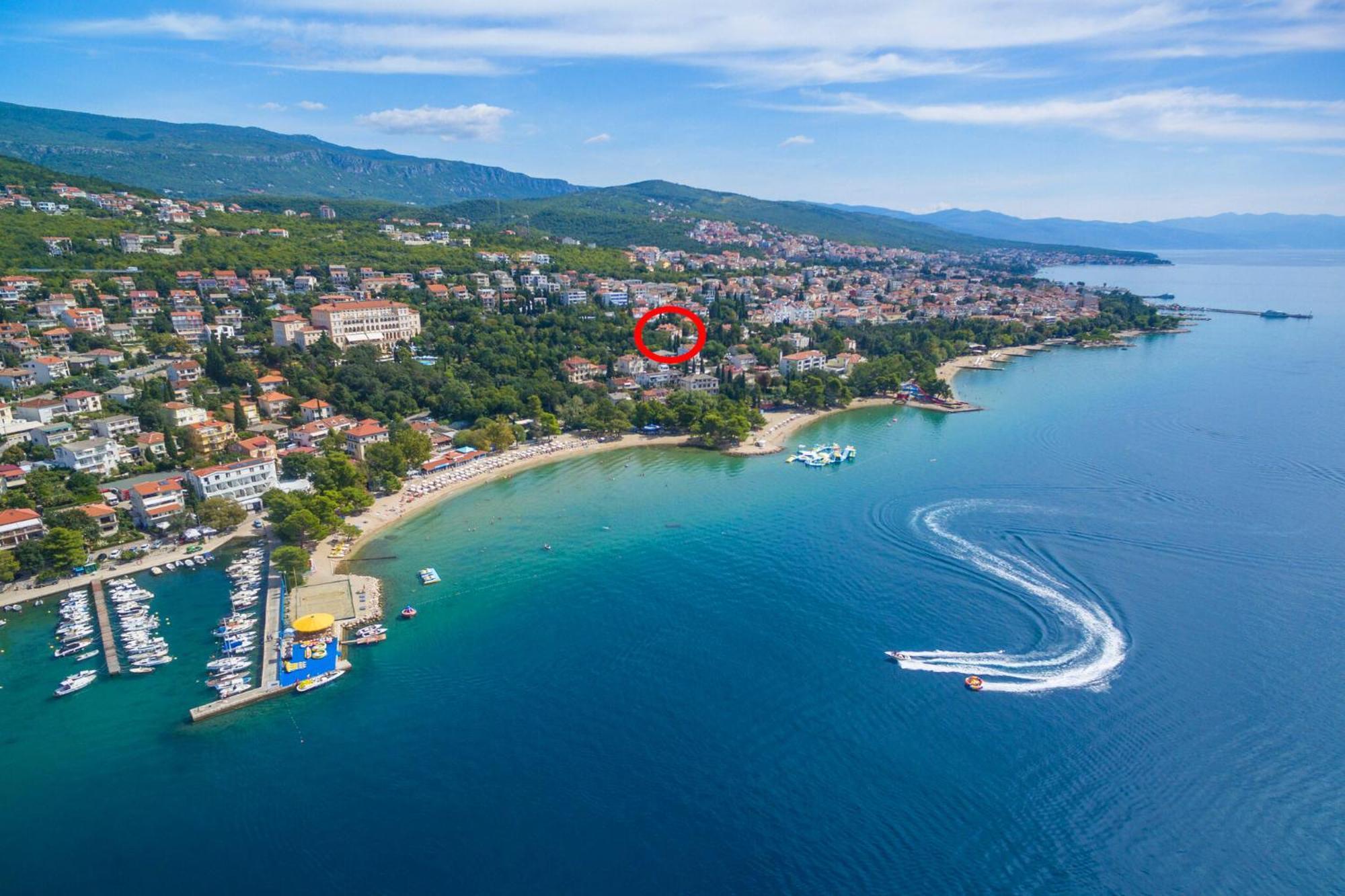 Villa Erika Crikvenica Exterior photo